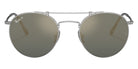 Ray-Ban RB8147M Round Double Bridge Titanium 9165 50 - Silver / Crystal Blue Polarized #id:rb8147m9165_s:100100