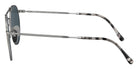 Ray-Ban RB8147M Round Double Bridge Titanium 9165 50 - Silver / Crystal Blue Polarized #id:rb8147m9165_s:100110