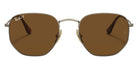 Ray-Ban RB8148 Hexagonal Titanium 920757 51 - Gold #id:rb8148920757_s:100100