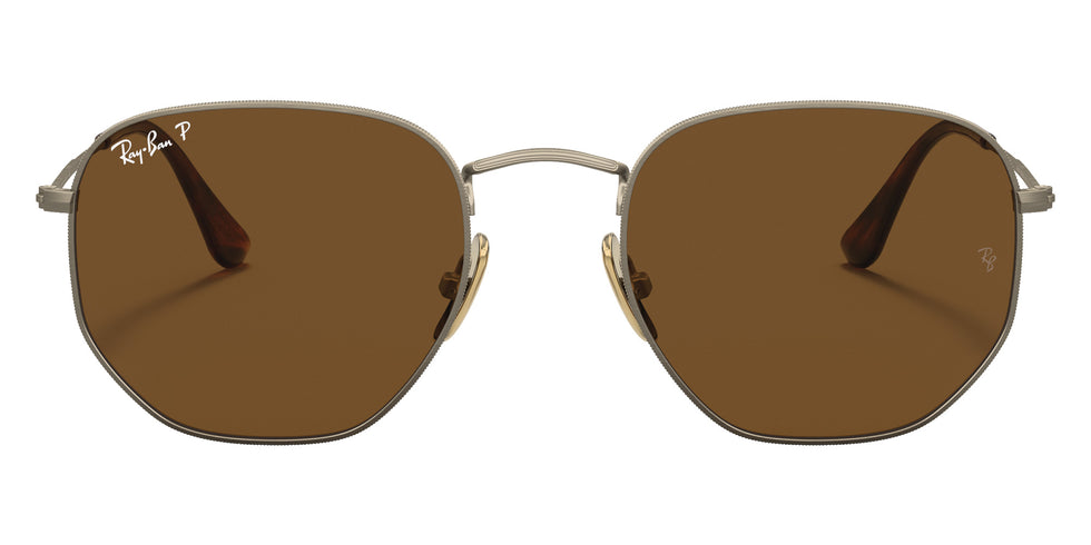 Ray-Ban RB8148 Hexagonal Titanium 920757 51 - Gold #id:rb8148920757_s:100100