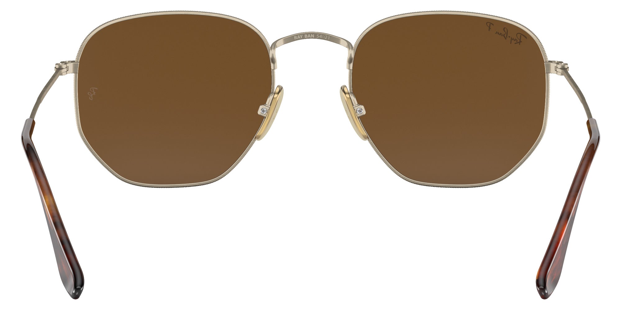 Ray-Ban RB8148 Hexagonal Titanium 920757 51 - Gold #id:rb8148920757_s:100115