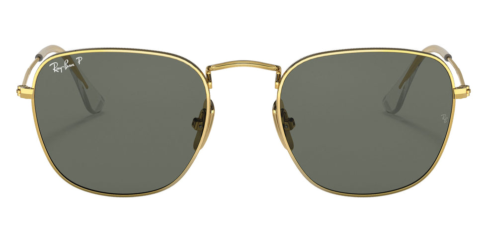 Ray-Ban RB8157 Frank Titanium 921658 48 - Gold / G-15 Green Polarized #id:rb8157921658_s:100100