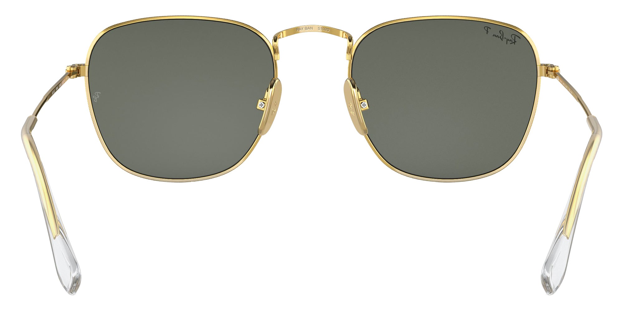 Ray-Ban RB8157 Frank Titanium 921658 48 - Gold / G-15 Green Polarized #id:rb8157921658_s:100115
