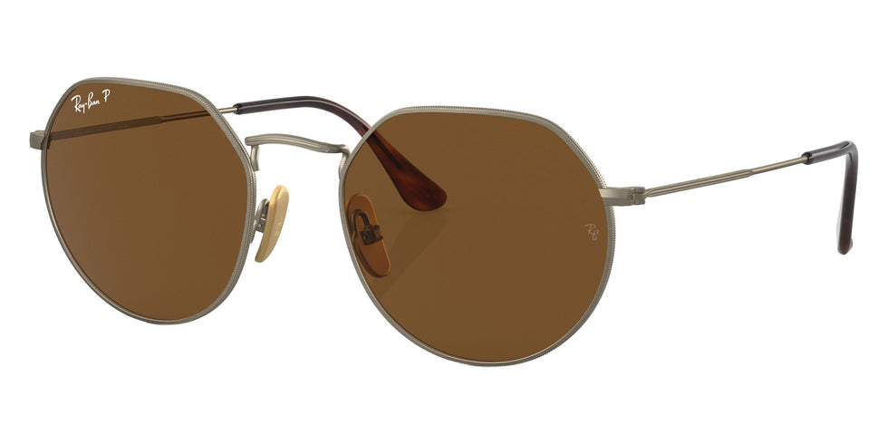 Ray-Ban RB8165 Jack Titanium 920757 51 - Gold / Brown Polarized #id:rb8165920757_s:100105