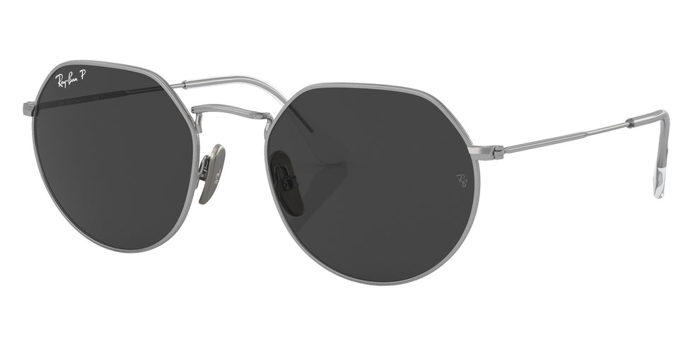 Ray-Ban RB8165 Jack Titanium 920948 51 - Silver / Black Polarized #id:rb8165920948_s:100105