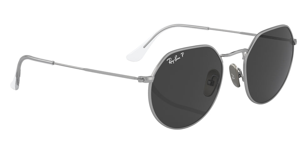 Ray-Ban RB8165 Jack Titanium 920948 51 - Silver / Black Polarized #id:rb8165920948_s:100125
