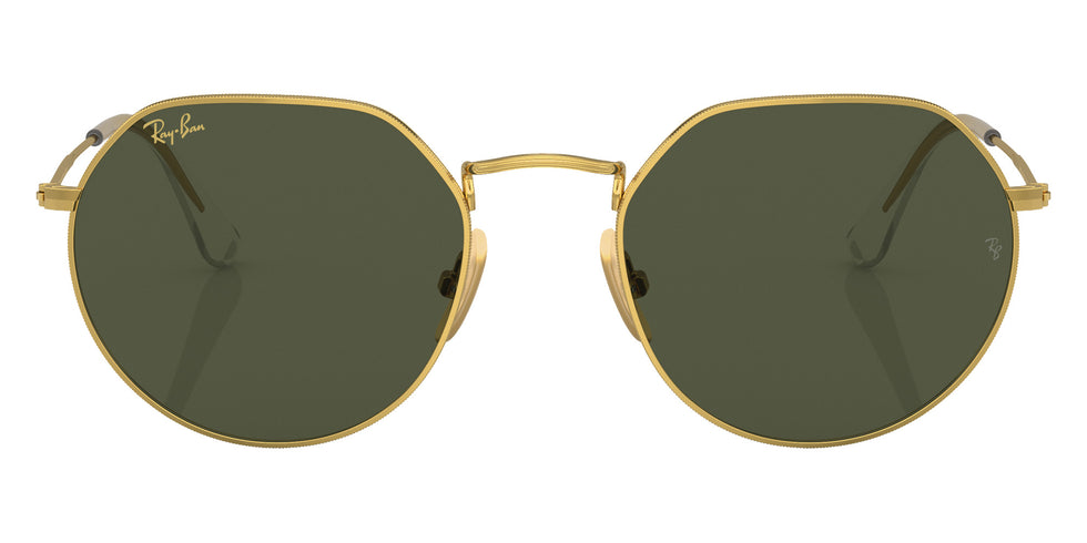 Ray-Ban RB8165 Jack Titanium 921631 53 - Gold / Green #id:rb8165921631_s:102100