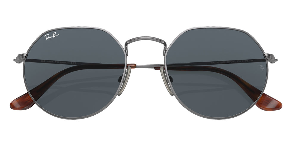 Ray-Ban RB8165 Jack Titanium 9244R5 53 - Gunmetal / Blue #id:rb81659244r5_s:100120