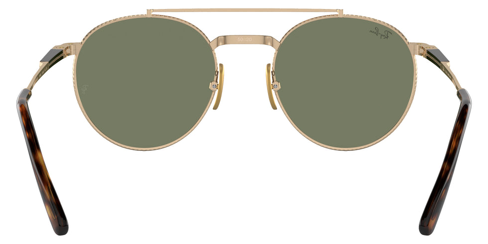 Ray-Ban RB8237 Round II Titanium 313852 50 - Arista Gold #id:rb8237313852_s:100115