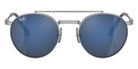 Ray-Ban RB8237 Round II Titanium 3139O4 50 - Silver / Gray Blue Mirrored #id:rb82373139o4_s:100100