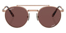 Ray-Ban RB8237 Round II Titanium 3140AF 53 - Rose Gold / Dark Violet Polarized #id:rb82373140af_s:100100