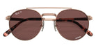 Ray-Ban RB8237 Round II Titanium 3140AF 53 - Rose Gold / Dark Violet Polarized #id:rb82373140af_s:100120
