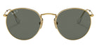 Ray-Ban RB8247 Round Titanium 921658 47 - Gold / G-15 Green Polarized #id:rb8247921658_s:100100