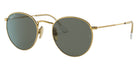 Ray-Ban RB8247 Round Titanium 921658 47 - Gold / G-15 Green Polarized #id:rb8247921658_s:100105