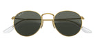 Ray-Ban RB8247 Round Titanium 921658 47 - Gold / G-15 Green Polarized #id:rb8247921658_s:100125