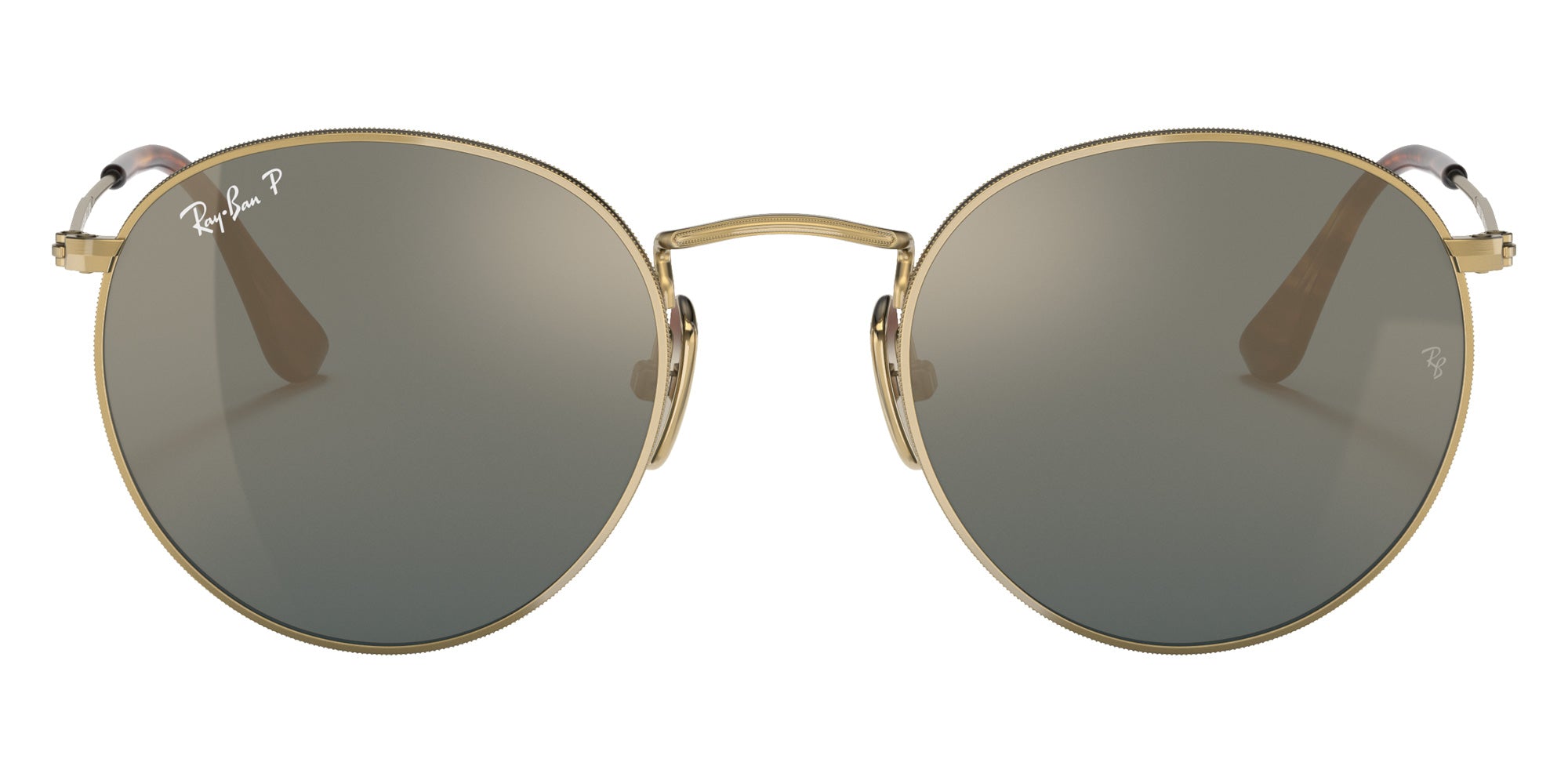 Ray-Ban RB8247 Round Titanium 9217T0 50 - Gold / Blue Mirrored Gold Polarized #id:rb82479217t0_s:100100