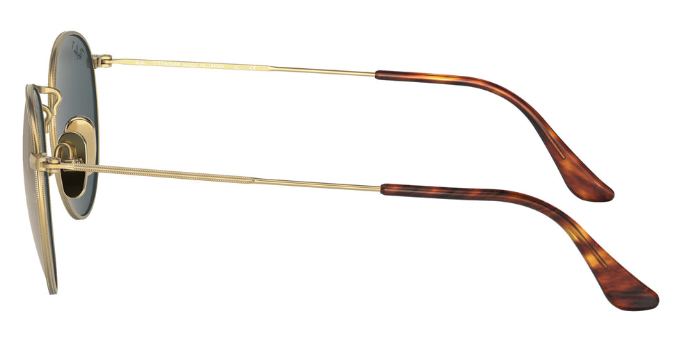 Ray-Ban RB8247 Round Titanium 9217T0 50 - Gold / Blue Mirrored Gold Polarized #id:rb82479217t0_s:100110