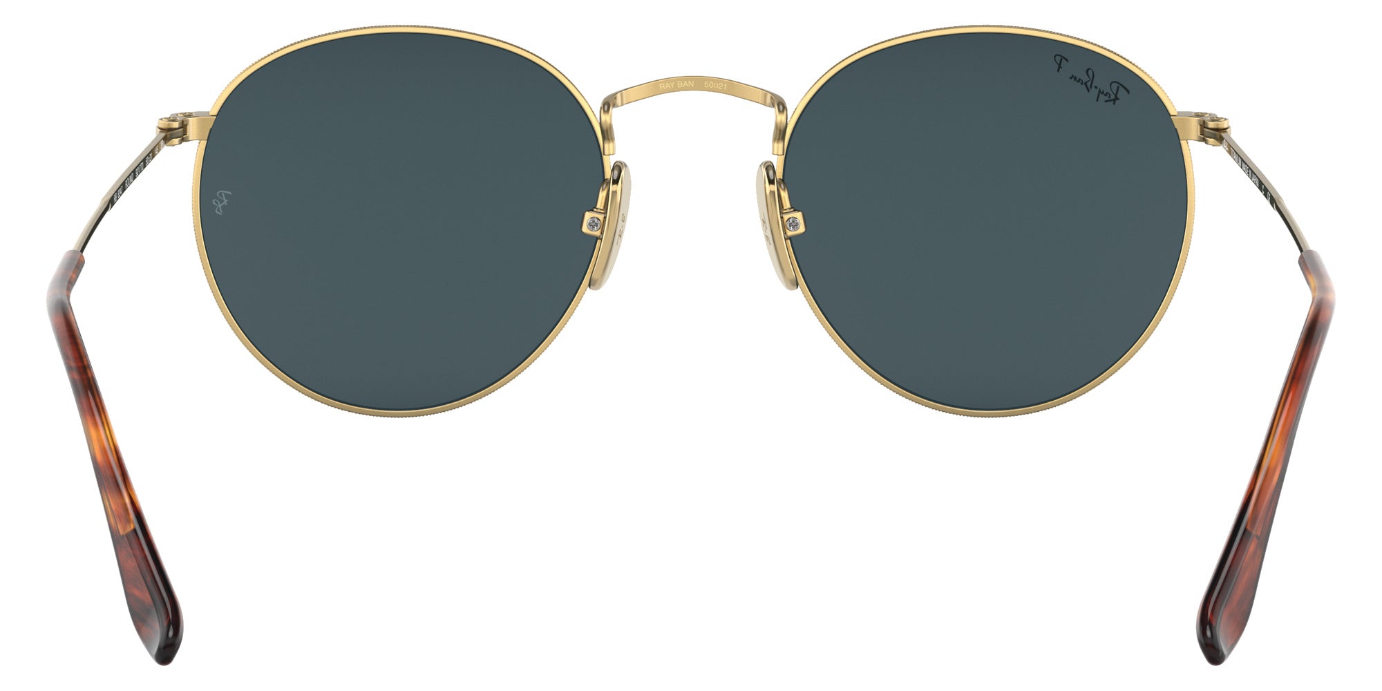 Ray-Ban RB8247 Round Titanium 9217T0 50 - Gold / Blue Mirrored Gold Polarized #id:rb82479217t0_s:100115