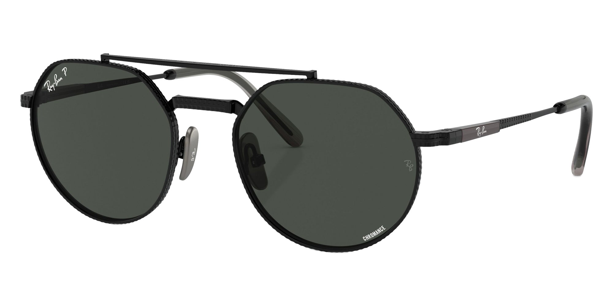 Ray-Ban RB8265 Jack II Titanium 3141K8 53 - Black / Dark Gray Polarized+ #id:rb82653141k8_s:102105