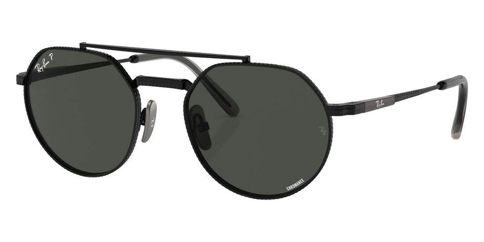 Ray-Ban RB8265 Jack II Titanium 3141K8 53 - Black / Dark Gray Polarized+ #id:rb82653141k8_s:102105
