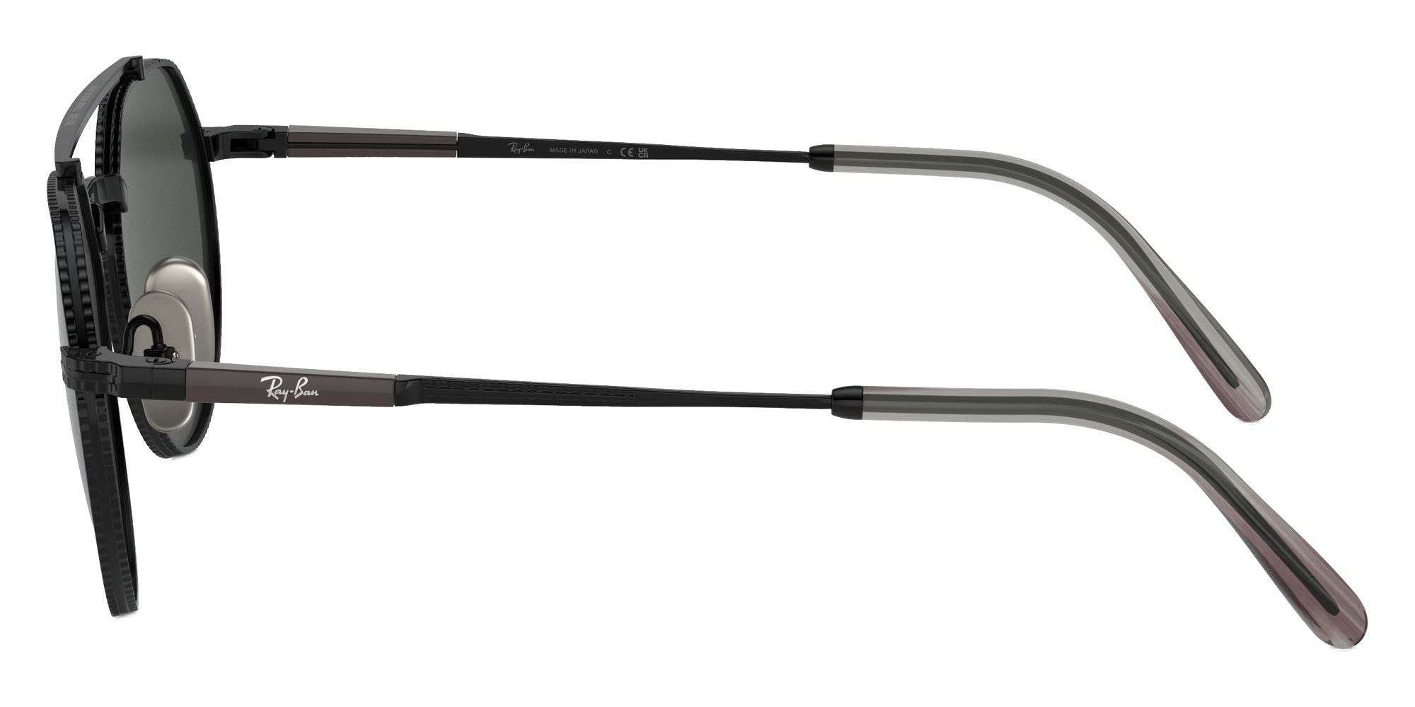 Ray-Ban RB8265 Jack II Titanium 3141K8 53 - Black / Dark Gray Polarized+ #id:rb82653141k8_s:102110