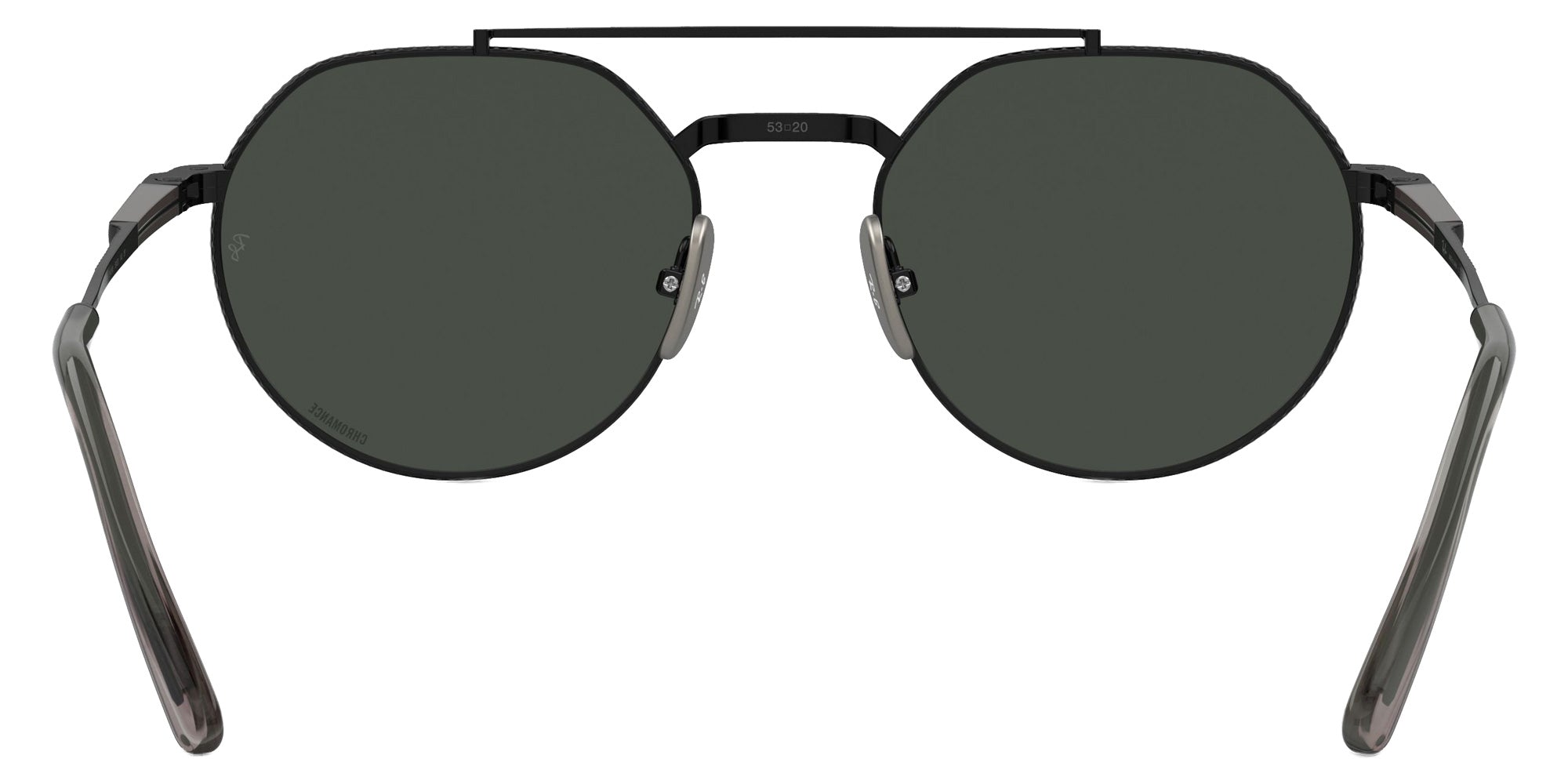 Ray-Ban RB8265 Jack II Titanium 3141K8 53 - Black / Dark Gray Polarized+ #id:rb82653141k8_s:102115