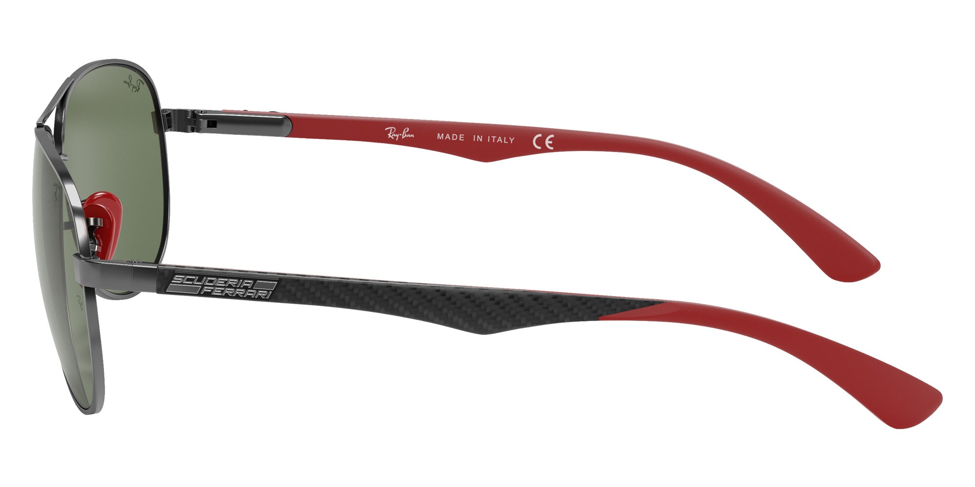 Ray-Ban RB8313M Scuderia Ferrari F00171 61 - Gunmetal / Green Classic #id:rb8313mf00171_s:100110