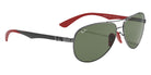 Ray-Ban RB8313M Scuderia Ferrari F00171 61 - Gunmetal / Green Classic #id:rb8313mf00171_s:100120