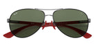 Ray-Ban RB8313M Scuderia Ferrari F00171 61 - Gunmetal / Green Classic #id:rb8313mf00171_s:100125