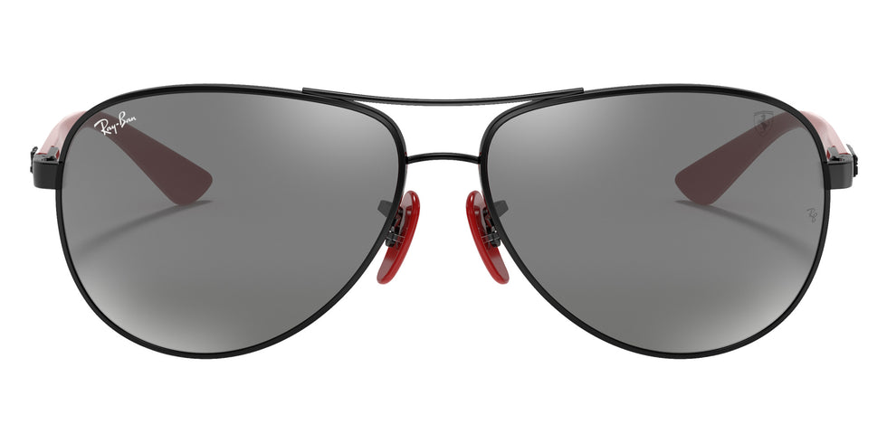 Ray-Ban RB8313M Scuderia Ferrari F0096G 61 - Black / Gray Mirrored Silver #id:rb8313mf0096g_s:102100