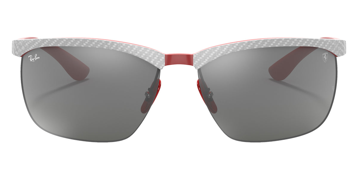 Ray-Ban RB8324M Scuderia Ferrari Rectangle Sunglasses | EyeOns.com