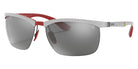 Ray-Ban RB8324M Scuderia Ferrari F0516G 64 - Gray / Gray Mirrored Silver #id:rb8324mf0516g_s:100105
