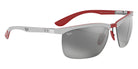 Ray-Ban RB8324M Scuderia Ferrari F0516G 64 - Gray / Gray Mirrored Silver #id:rb8324mf0516g_s:100120