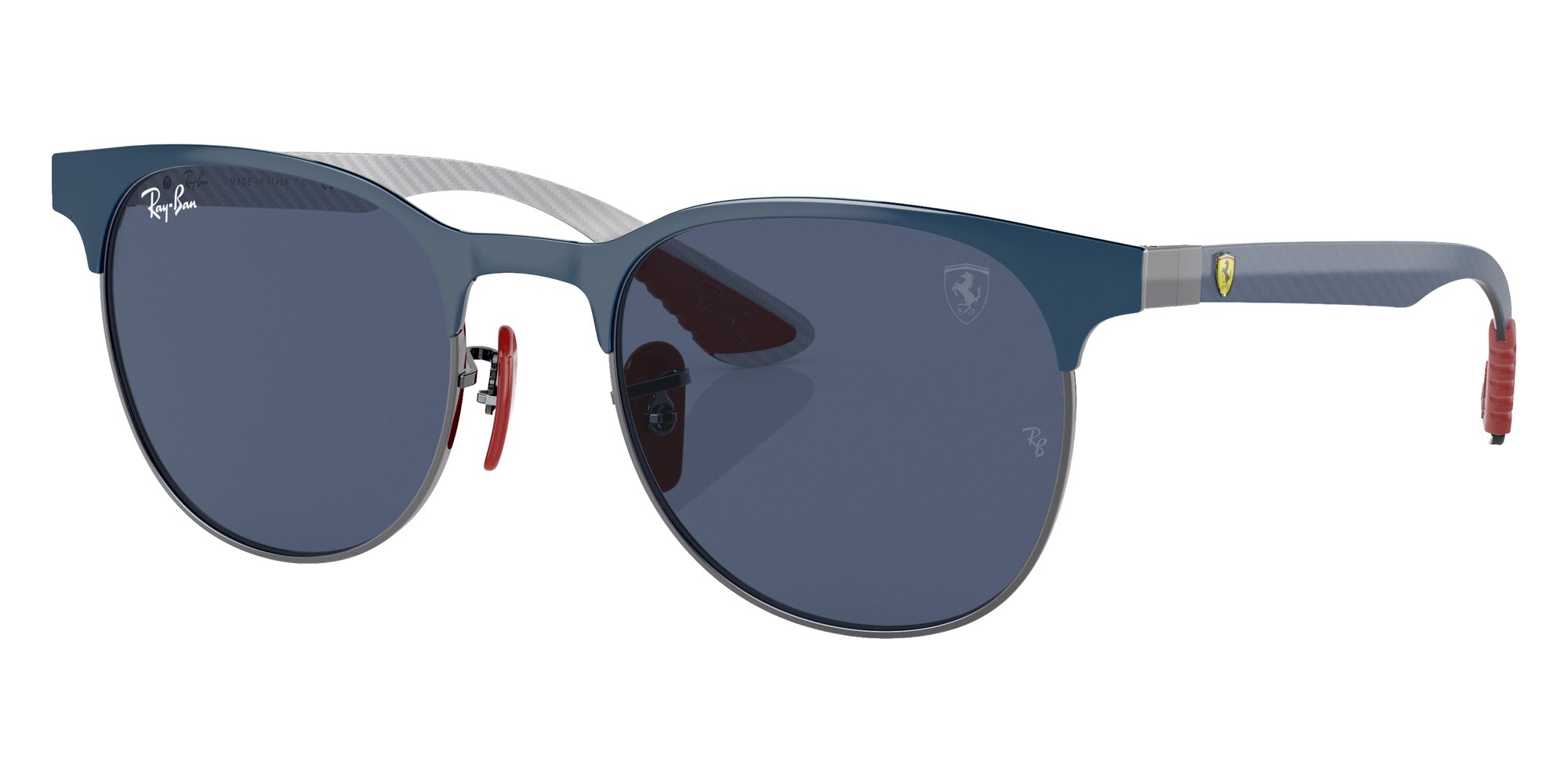 Ray-Ban RB8327M Scuderia Ferrari Collection F07280 53 - Blue on Gunmetal #id:rb8327mf07280_s:100105
