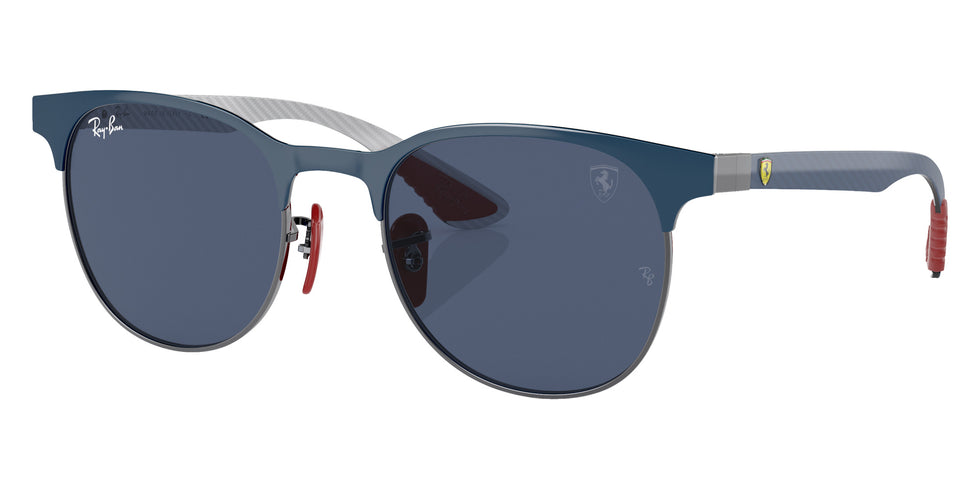 Ray-Ban RB8327M Scuderia Ferrari Collection F07280 53 - Blue on Gunmetal #id:rb8327mf07280_s:100105