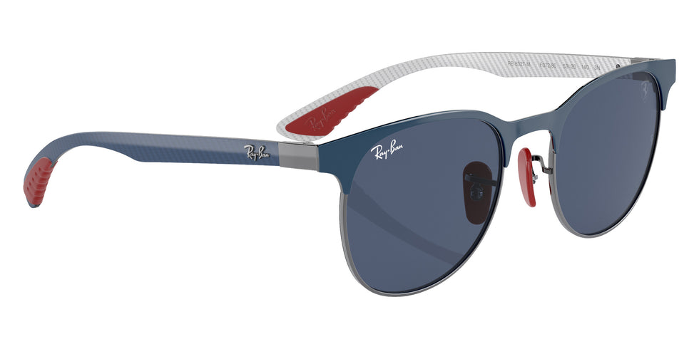 Ray-Ban RB8327M Scuderia Ferrari Collection F07280 53 - Blue on Gunmetal #id:rb8327mf07280_s:100125