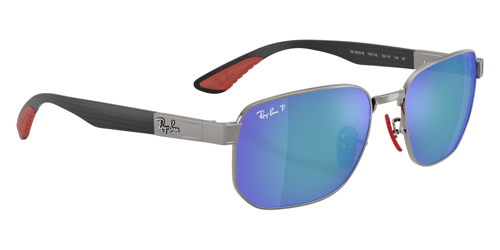 Ray-Ban RB8329M Scuderia Ferarri Collection F0014L 59 - Gunmetal #id:rb8329mf0014l_s:100120