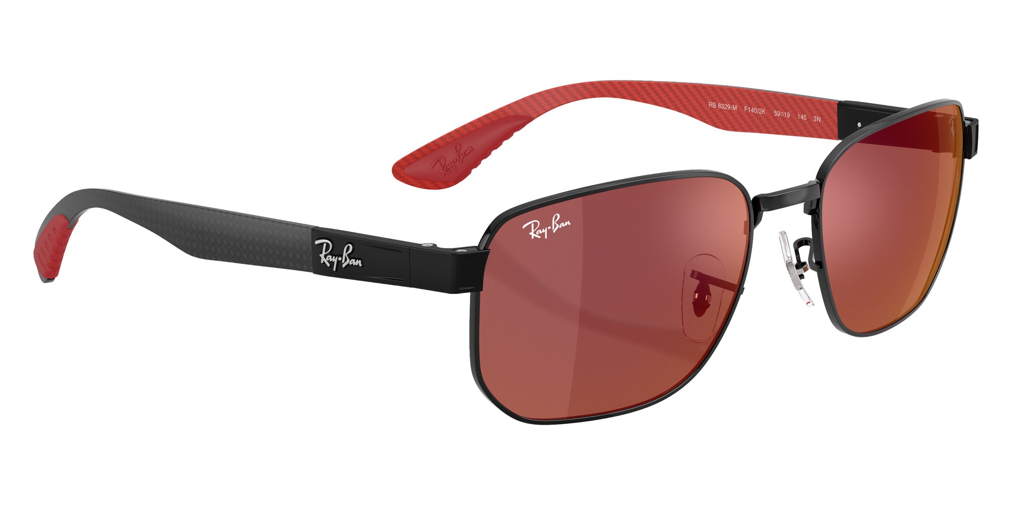 Ray-Ban RB8329M Scuderia Ferrari Collection F1402K 59 - Black #id:rb8329mf1402k_s:100120
