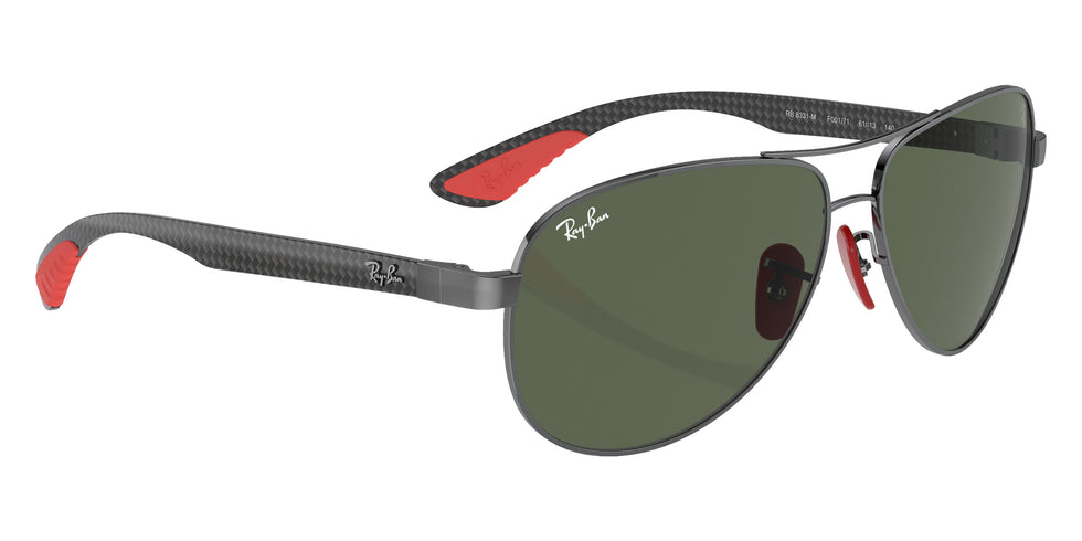 Ray-Ban RB8331M Scuderia Ferrari F00171 61 - Gunmetal / Dark Green #id:rb8331mf00171_s:100120