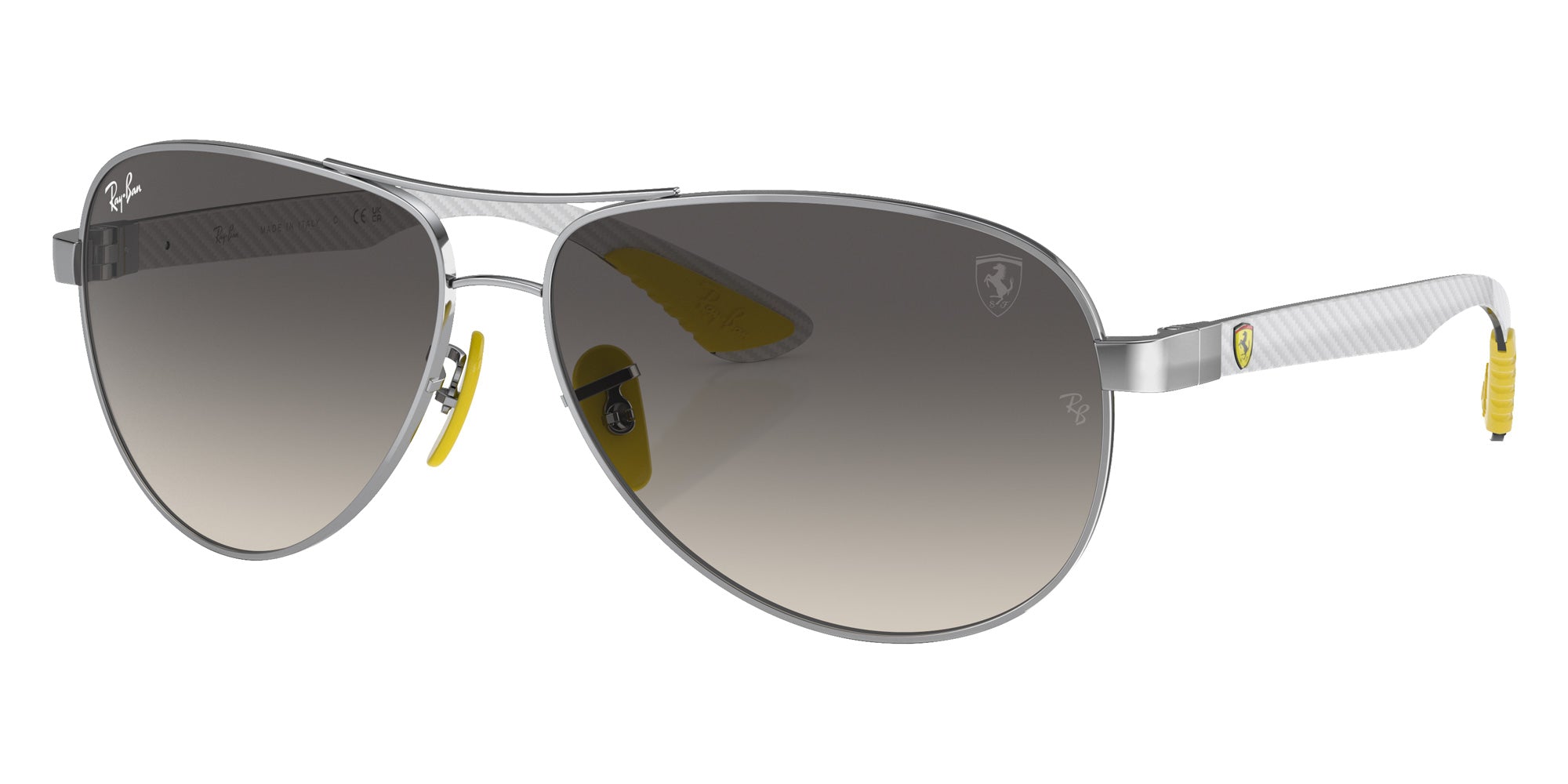Ray-Ban RB8331M Scuderia Ferrari F08311 61 - Silver / Gray #id:rb8331mf08311_s:106105