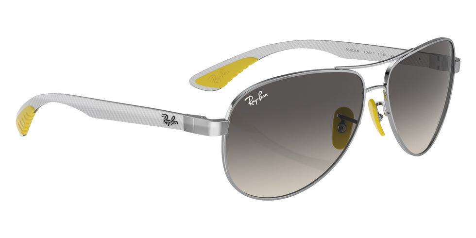 Ray-Ban RB8331M Scuderia Ferrari F08311 61 - Silver / Gray #id:rb8331mf08311_s:106120