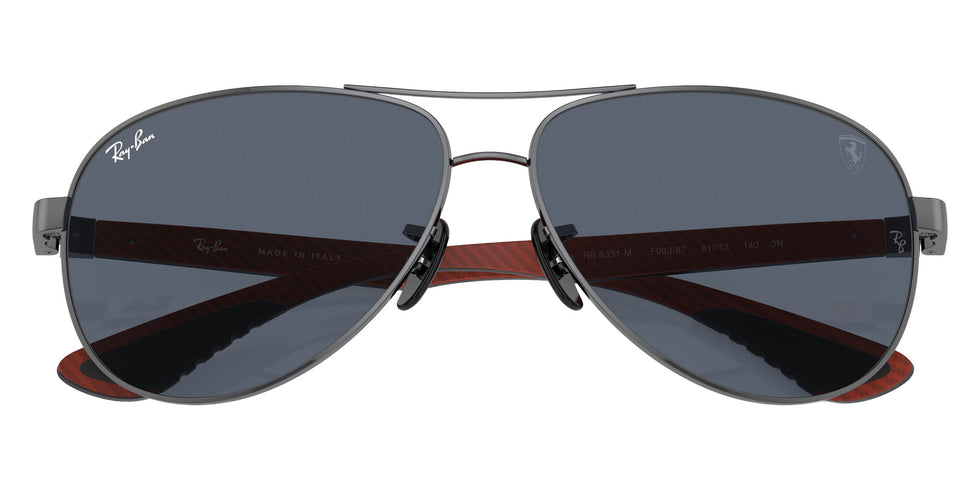 Ray-Ban RB8331M Scuderia Ferrari Las Vegas LTD | RB8331M F09387 61 - Gunmetal / Dark Gray #id:rb8331mf09387_s:100125