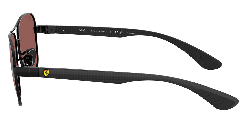 Ray-Ban RB8336M Scuderia Ferrari Chromance F117H2 58 - Black / Purple Mirrored Silver Polarized #id:rb8336mf117h2_s:100110