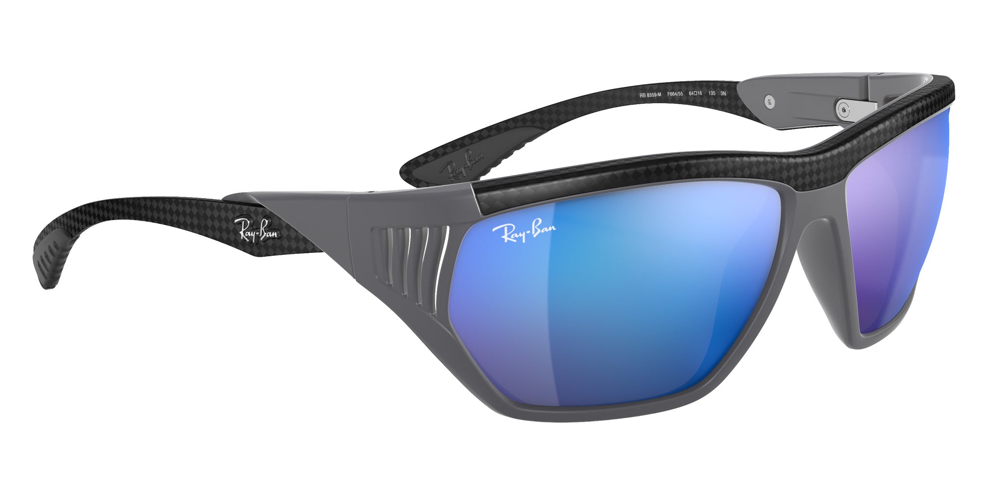 Ray-Ban RB8359M Scuderia Ferrari Collection F66455 64 - Gray #id:rb8359mf66455_s:100120
