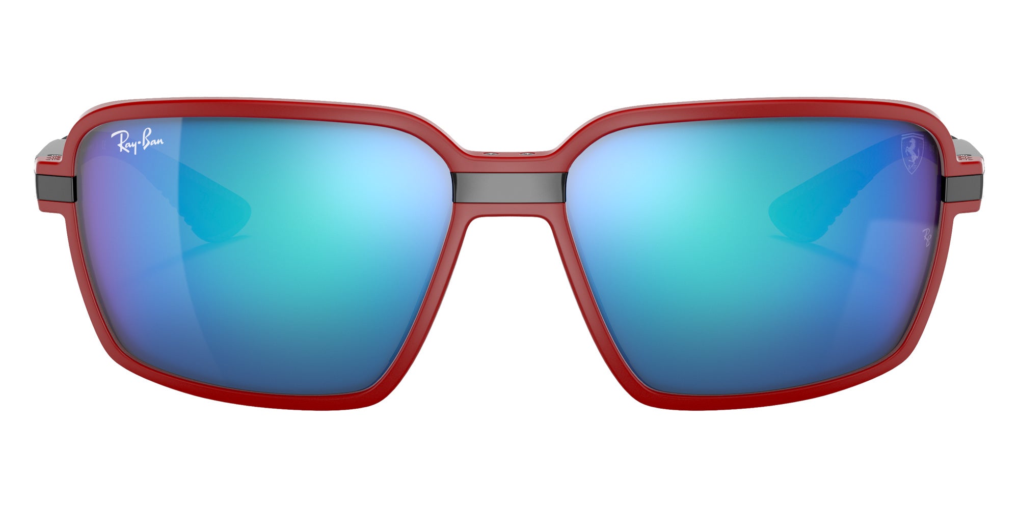 Ray-Ban RB8360M Scuderia Ferrari F66355 62 - Red / Blue Mirrored #id:rb8360mf66355_s:100100