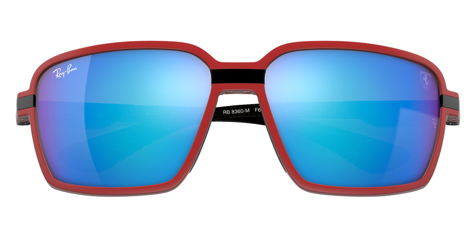 Ray-Ban RB8360M Scuderia Ferrari F66355 62 - Red / Blue Mirrored #id:rb8360mf66355_s:100125