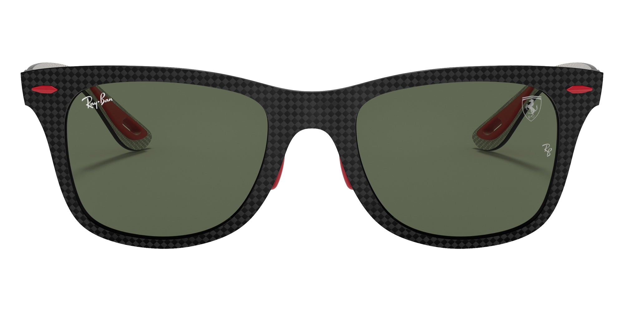Ray-Ban RB8395M Scuderia Ferrari F05471 52 - Black / G-15 Green #id:rb8395mf05471_s:100100