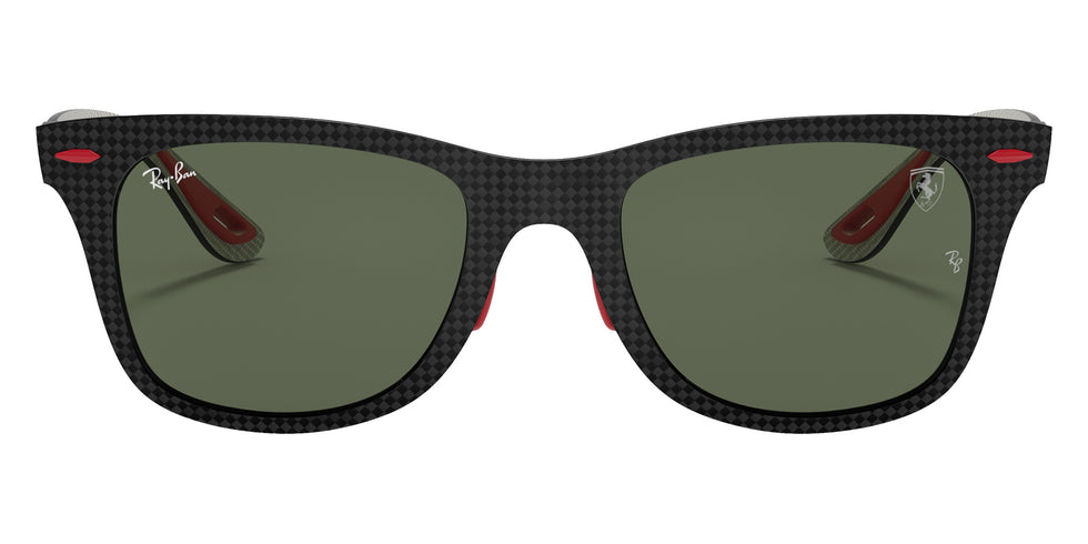 Ray-Ban RB8395M Scuderia Ferrari F05471 52 - Black / G-15 Green #id:rb8395mf05471_s:100100