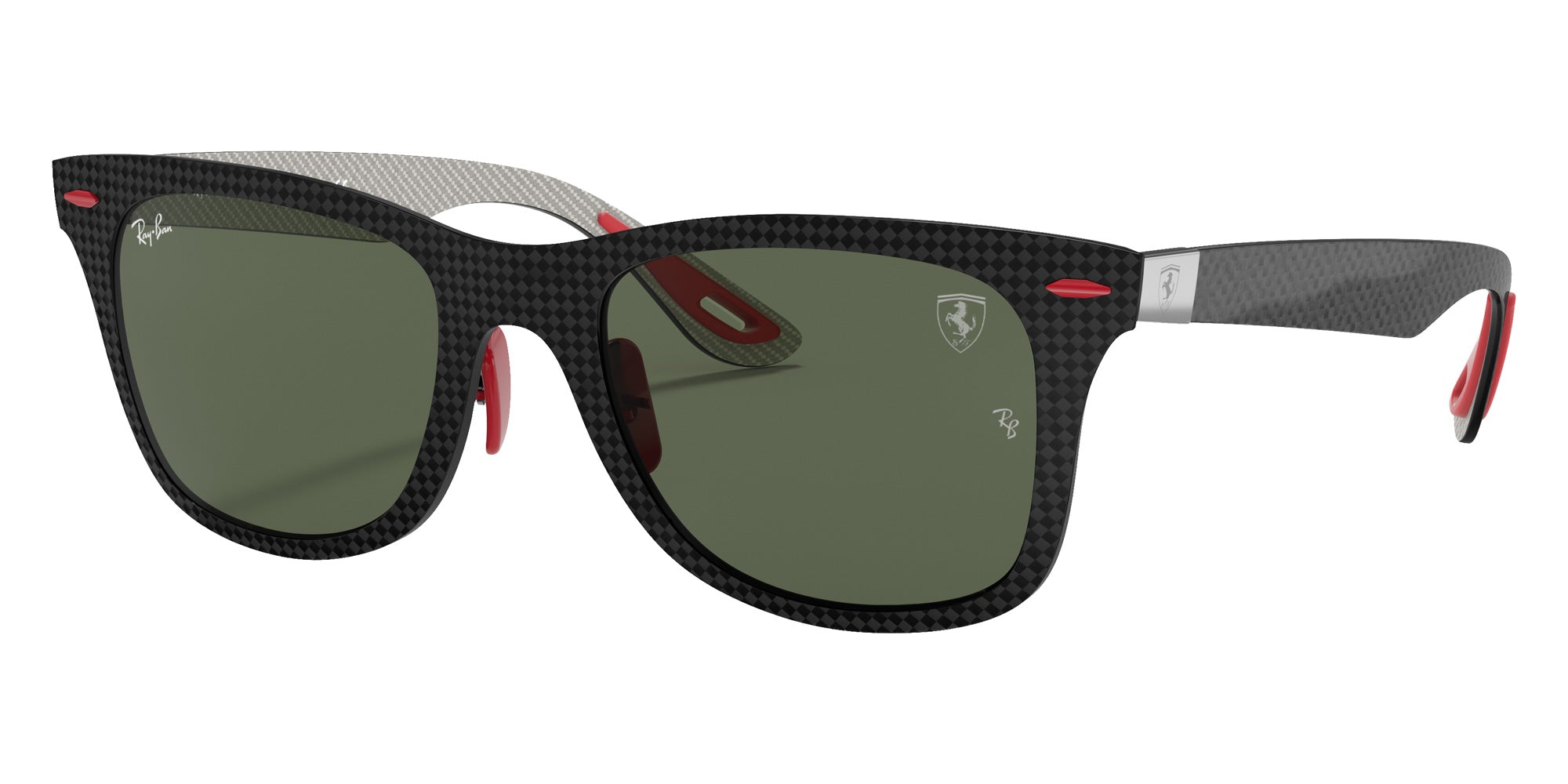 Ray-Ban RB8395M Scuderia Ferrari F05471 52 - Black / G-15 Green #id:rb8395mf05471_s:100105