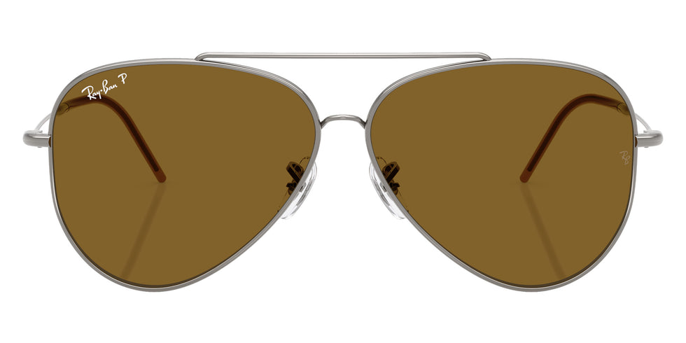 Ray-Ban RBR0101S Aviator Reverse 004/83 62 - Gunmetal / Polarized Dark Brown #id:rbr0101s00483_s:102100